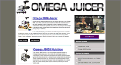 Desktop Screenshot of omegajuicer8006.net